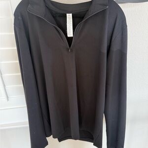 Vuori Black Quarter-Zip Sweatshirt